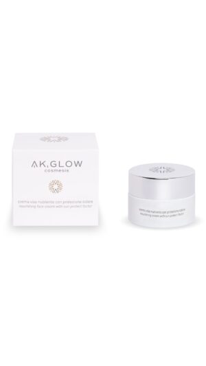 Crema viso nutriente con protezione | AKGlow